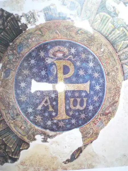 Staurogram and apocalyptic letters in the Dome of Naples